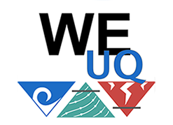 Logo for SimCenter's WE-UQ Application.