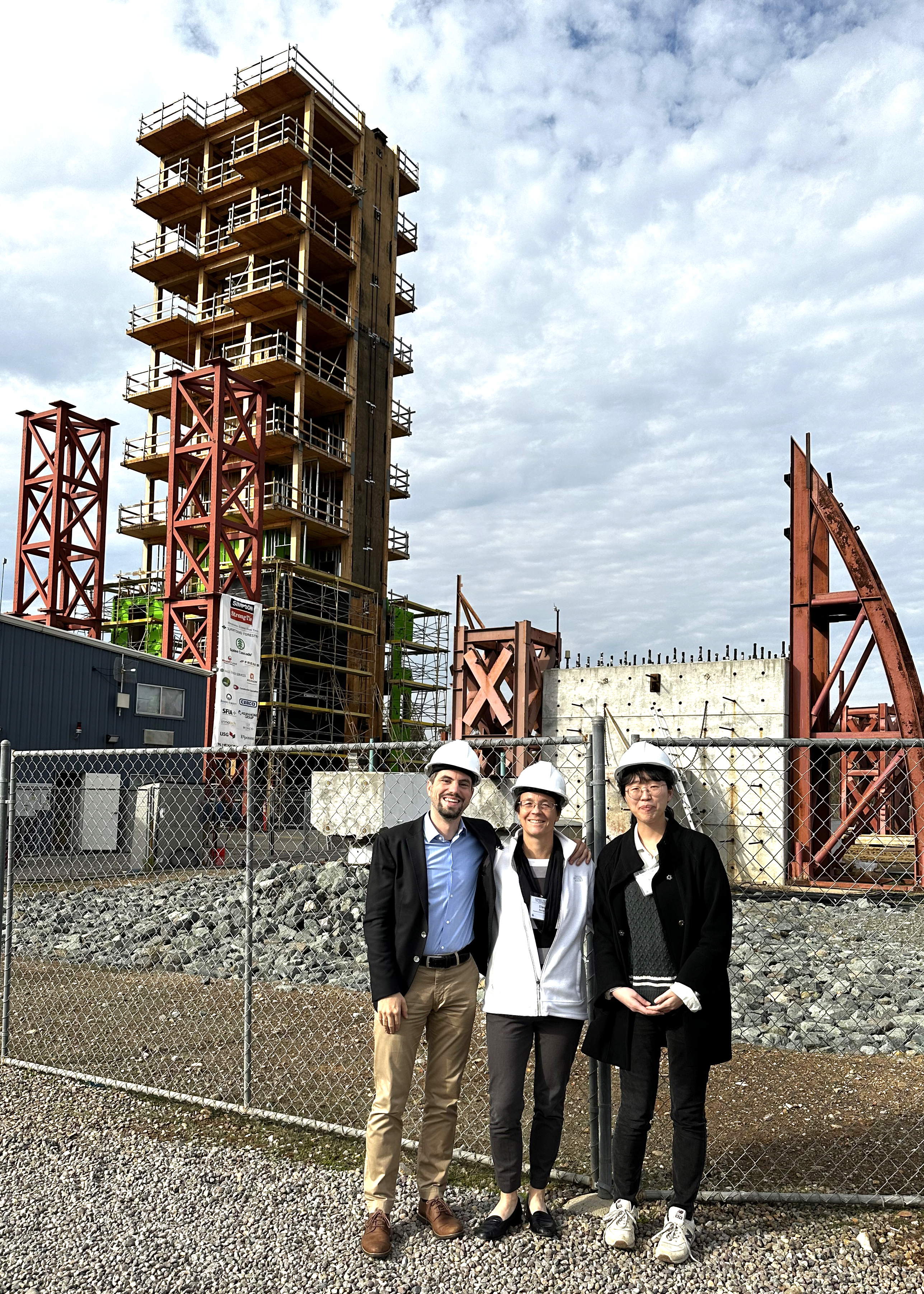 Adam Zsarnóczay, Ellen Rathje, Sang-ri Yi at UCSD