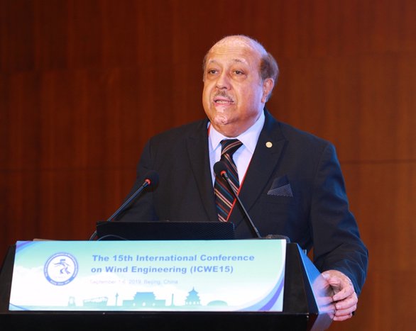 Kareem Delivers Opening Keynote at ICWE15 | DesignSafe-CI