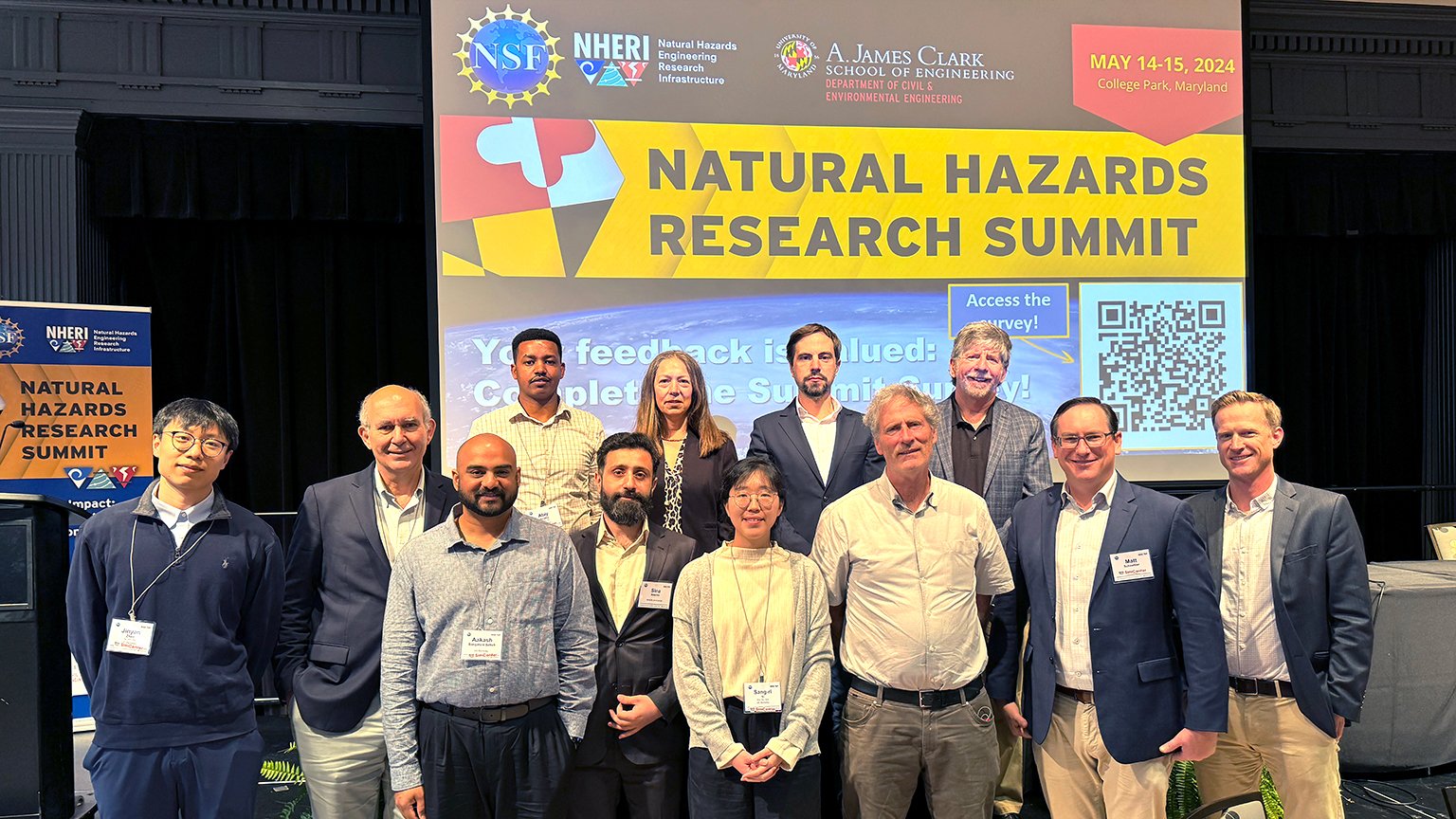 SimCenter at Natural Hazard Research Summit 2024